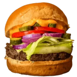 Out West Style Hamburger