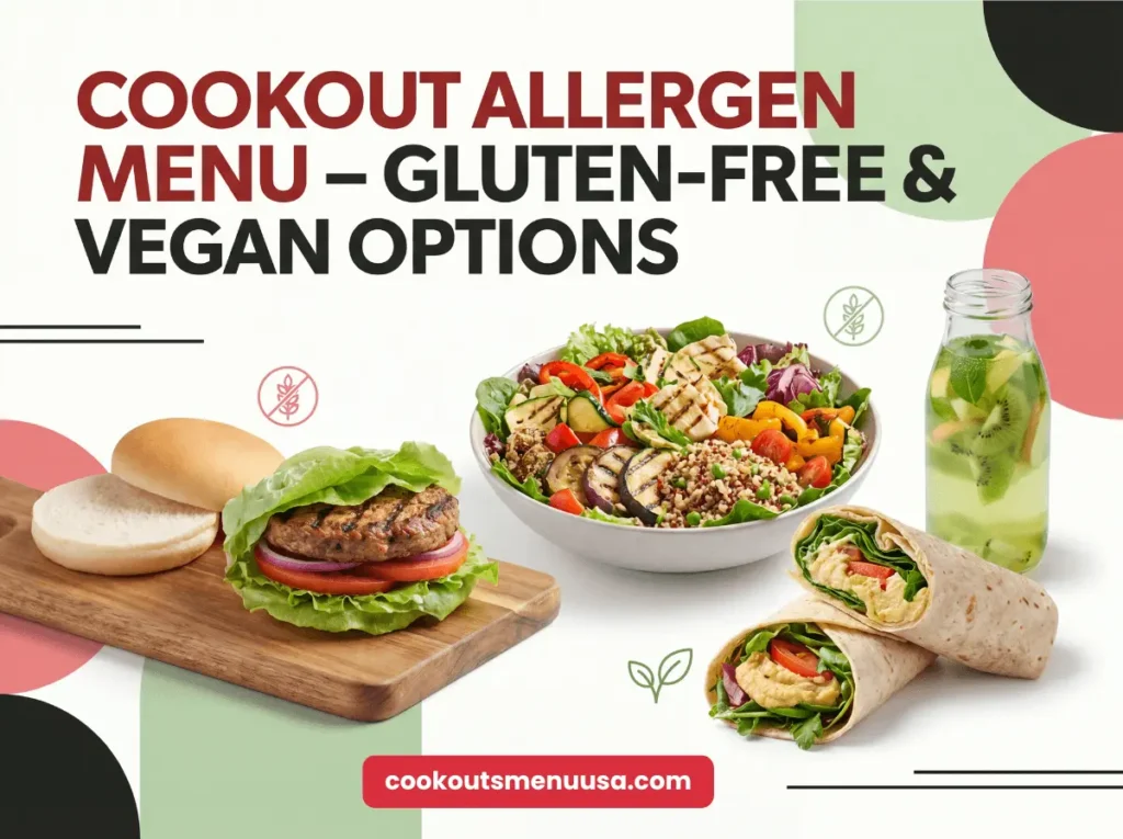 Cookout Allergen Menu 2026 - Gluten-Free & VeganOptions 1 Cookout Allergen Menu