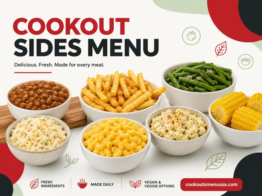 Cookout Sides Menu